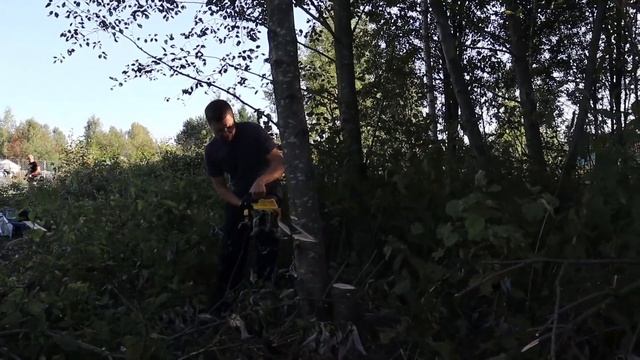 #3 Купили Заброшенный Дачный Участок / Сделали Въезд На Участок / Сделали ШАЛАШ / Дача с нуля смотреть онлайн