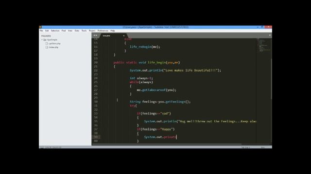 Love Letter in Java code | TechNTute? ?? ??? смотреть онлайн