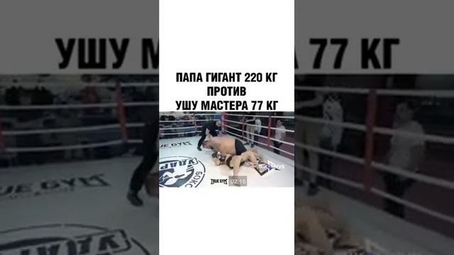Гигант (220кг) против Ушу мастера (77кг) смотреть онлайн