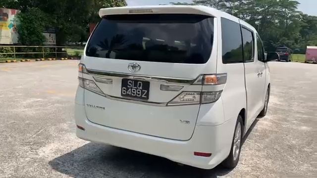 Toyota Vellfire 3.5V A 2013 White - SLQ6499Z смотреть онлайн