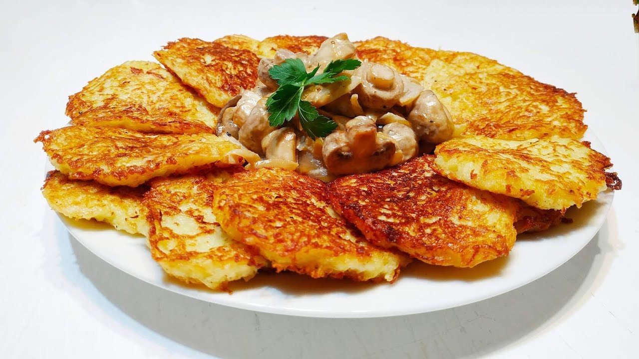 ДРАНИКИ. Даже Остыть НЕ УСПЕЮТ! НЕ СИНЕЮЩЕЕ и вкуснейшее блюдо из обычной картошки! Все просто.mp4 смотреть онлайн