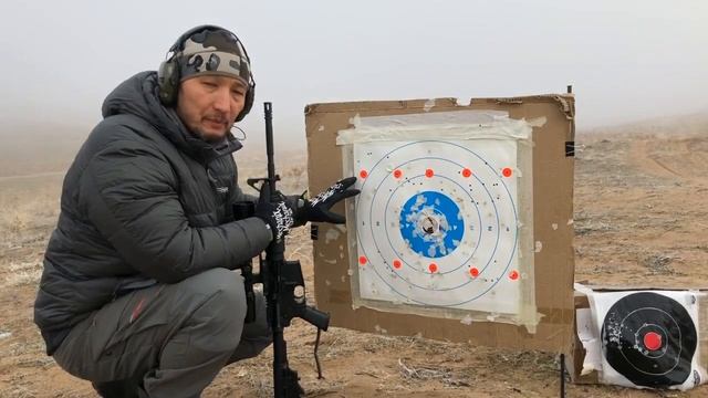 BushMaster M4 A3 Type Patrolman’s Carbine отзывы, отстрел на кучность на 100 метров, 223 калибр смотреть онлайн