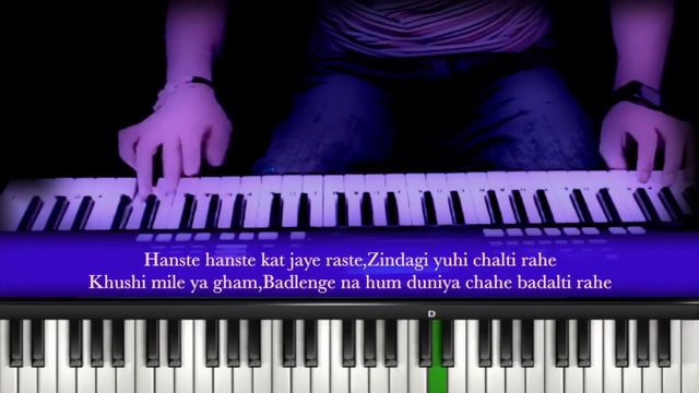 haste haste kat jaye raste-Khoon Bhari Maang-Instrumental смотреть онлайн