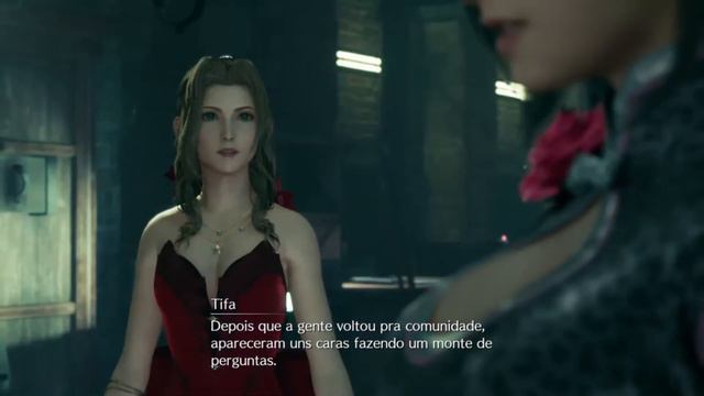 Final Fantasy VII Remake - Don Corneo's Mansion Tifa and Cloud смотреть онлайн