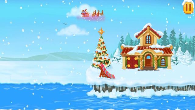 Santa Claus Flies In His Chariot, Build an Island смотреть онлайн