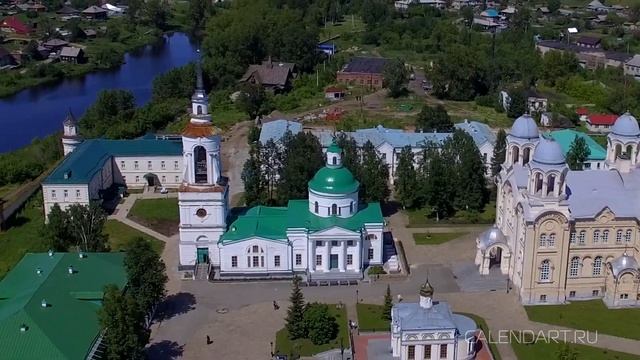 Верхотурье. Крестовоздвиженский собор - третий по величине Храм в России смотреть онлайн