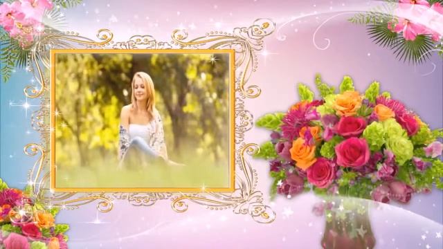 Шаблоны слайд шоу к 8 Марта online video cutter com смотреть онлайн