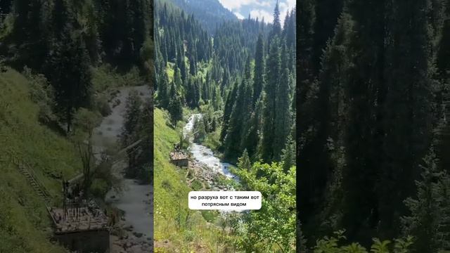 Нашли заброшенную беседку в горах Алматы #кочевники #казахстан #алматы #путешествия смотреть онлайн