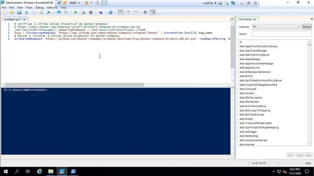 Instalando Docker Compose no Windows Server смотреть онлайн