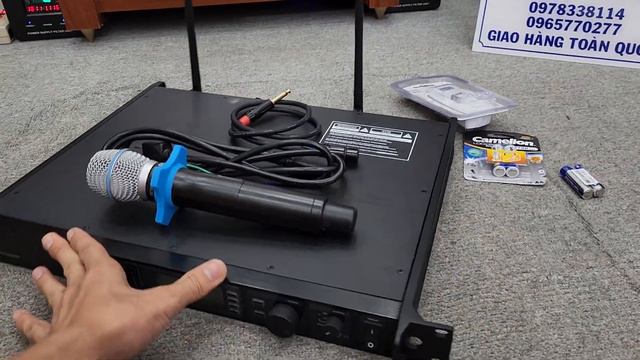 Chốt Ngay Bộ Míc Shure Cao Cấp UR4S-UR2 Beta 87A . về với A Toại HN . Thank Bác смотреть онлайн