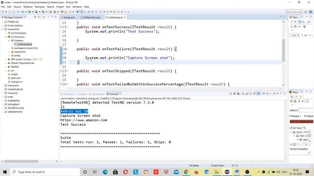 Class-29 || Listeners in TestNG || DataProvider annotation || Parameters in TestNG смотреть онлайн