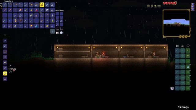 Terraria Ep. 2 Into the caves! смотреть онлайн