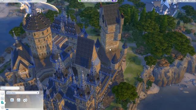 Sims 4 | Wizarding World Of Harry Potter ★ Hogwarts & Diagon Alley ★ WIP Build Tour |  NoCC