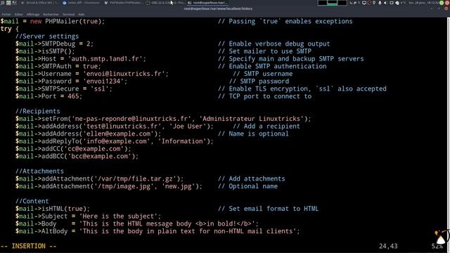 Envoyer des mails en PHP avec PHPMailer ! смотреть онлайн