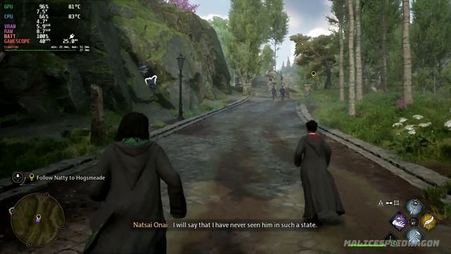 Hogwarts Legacy (Outside Gameplay) | Steam Deck смотреть онлайн