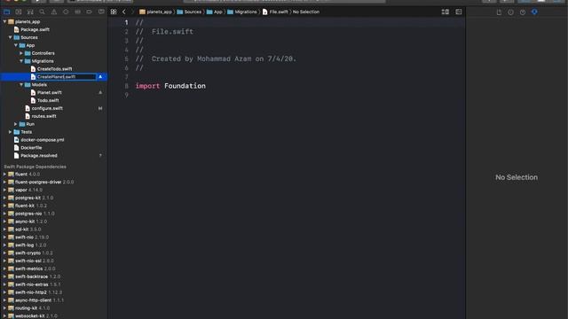 Vapor Integration with PostgreSQL Database Using Fluent смотреть онлайн