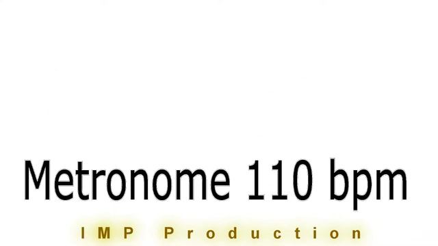 110 bpm Metronome смотреть онлайн