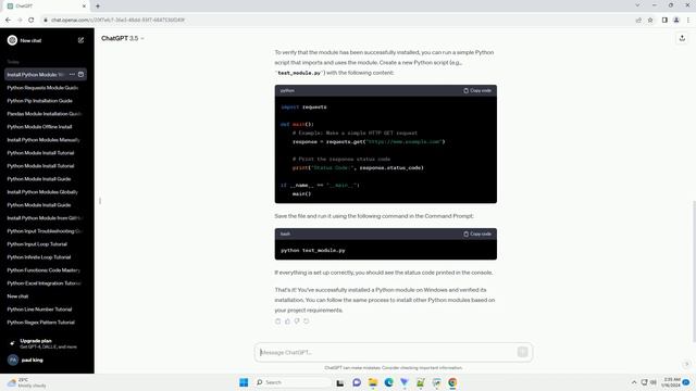python install module windows смотреть онлайн
