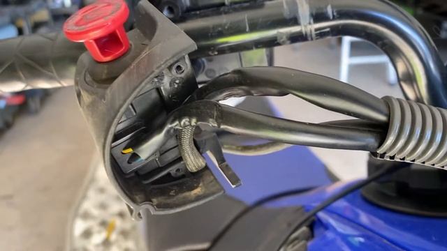 2008 Yamaha FX Nytro kill switch button repaired. Button only смотреть онлайн