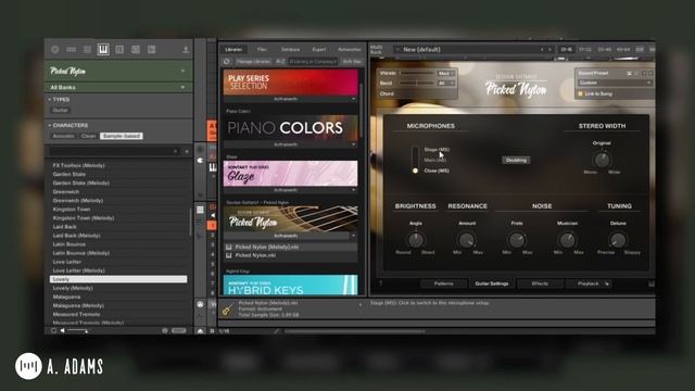 Native Instruments: NEW - Picked Nylon - Demo/VST Review/Contest with Metapop смотреть онлайн