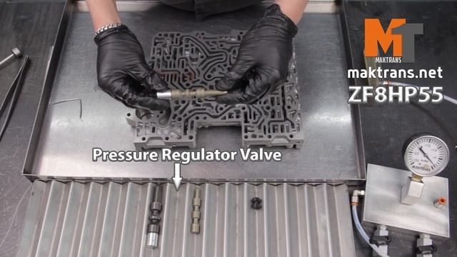 Ремонт гидроблока ZF 8HP55 смотреть онлайн