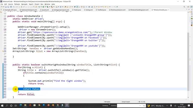 Switch to a specific window by using windowhandle method смотреть онлайн