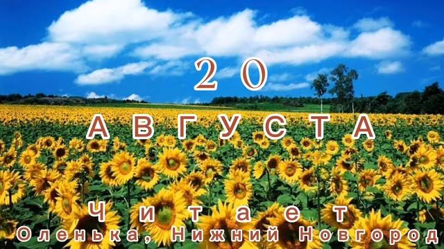 20 Августа - Счастливая медитация смотреть онлайн