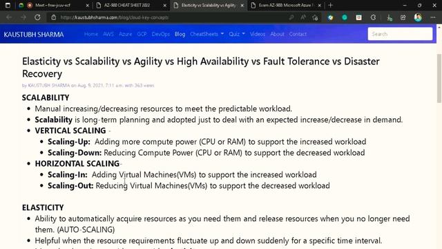 CLOUD TUTORIALS FOR BEGINNERS-2 | AGILITY, FAULT TOLERANCE, DISASTER RECOVERY QUESTIONS 2022 смотреть онлайн