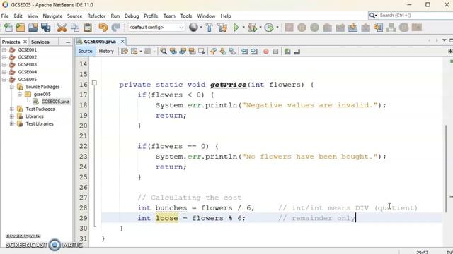 GCSE #5 Java Solution смотреть онлайн