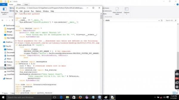 Python IDLE Startup Failure Problem Solved | Python Startup Error Solution