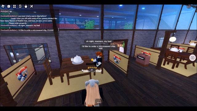 GETTING CORNERED AT TSUNAMI SUSHI!! - ROBLOX Trolling смотреть онлайн