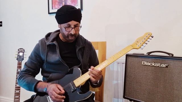 Santana Influenced Music | Tere Bin Nahin Lagda | Nusrat Fateh Ali Khan | Lead guitar by @rajchana смотреть онлайн