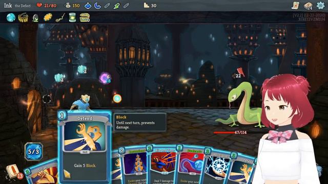 [Slay The Spire #1] Beating monsters up with cards while looking cute смотреть онлайн