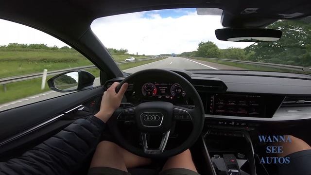 2021 - Audi A3 Limousine / Sedan 35 TDi S-Line | POV Drive and Interior View | 0-100 km/h смотреть онлайн