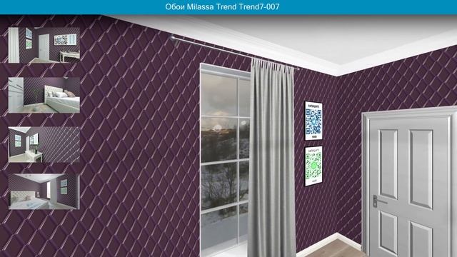 Обои Milassa Trend Trend7-007 в интерьере. визуализация и фото. смотреть онлайн