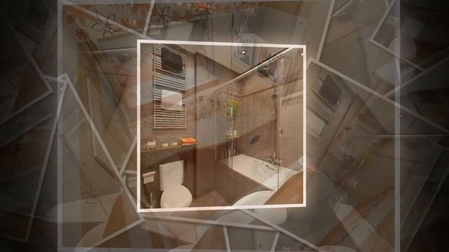Интерьер маленькой ванной комнаты - варианты | Interior small bathroom смотреть онлайн
