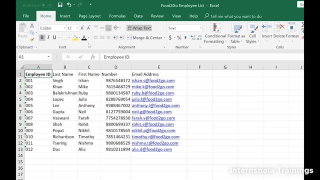 Excel Basics Part:- 2.5 ||Basic Cell Formatting( Part:- 1) ||Formate Cell, Wrape Text, Merge Cells| смотреть онлайн