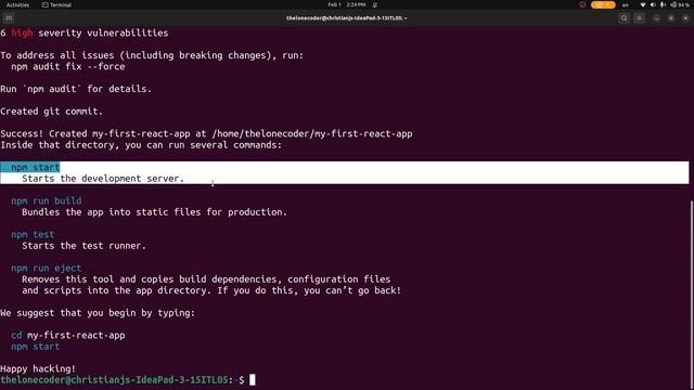How to Create a React App | React Tutorial for Beginners #2 смотреть онлайн
