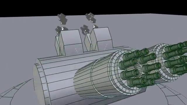 Test guns, fully automated. 03 WireFrame. смотреть онлайн