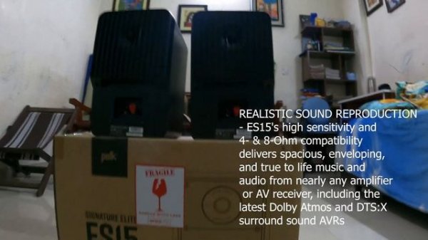 Polk Signature Elite ES15 Bookshelf Speaker