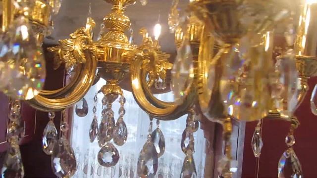 Как и чем почистить и натереть хрусталь? Хрустальную люстру. смотреть онлайн