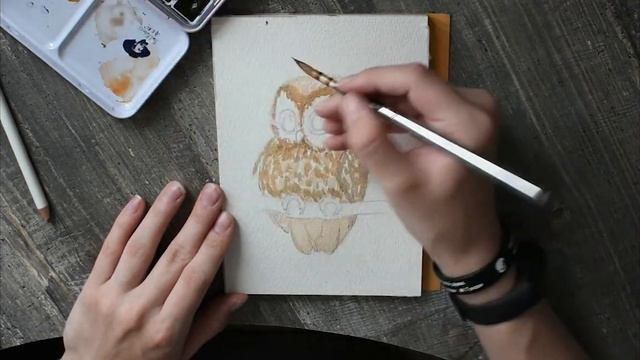 Мастер-класс "Нарисуй меня". Мохноногий сыч смотреть онлайн