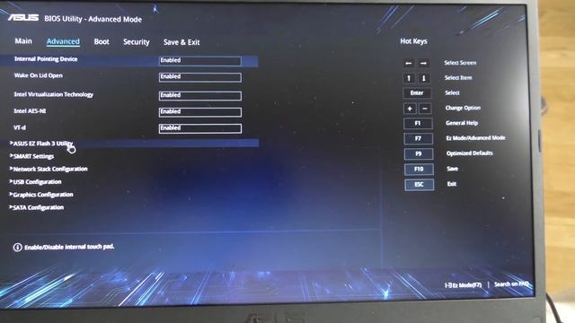 Asus Vivobook X510 UEFI Bios смотреть онлайн