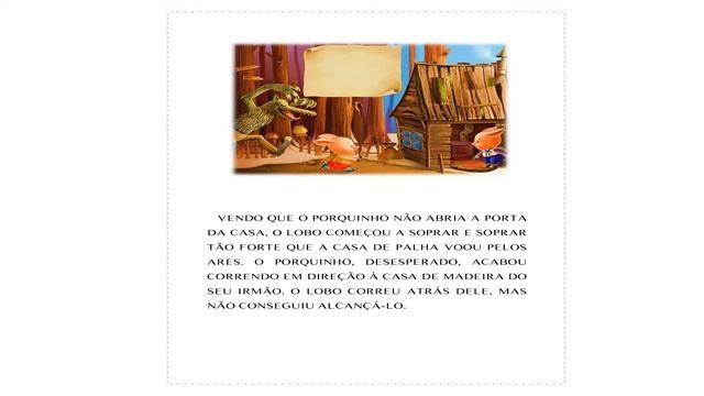 LIVRO INFANTIL: OS TRÊS PORQUINHOS смотреть онлайн