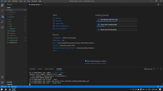 how to create repository and push code in GitHub || delete repository смотреть онлайн