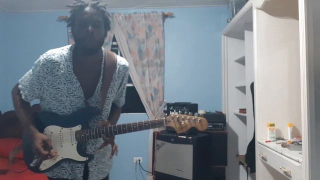 Stratocaster + Fender Mustang III: Psychedelic Rock Improvisation! смотреть онлайн