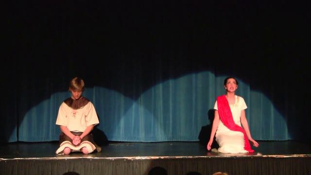 Princess (Abbie) and Gladius perform, "On this Night," in the play, "When In Rome." смотреть онлайн