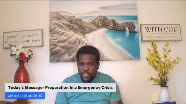 Tuesday Night Bible Study - Preparation In A Crisis смотреть онлайн