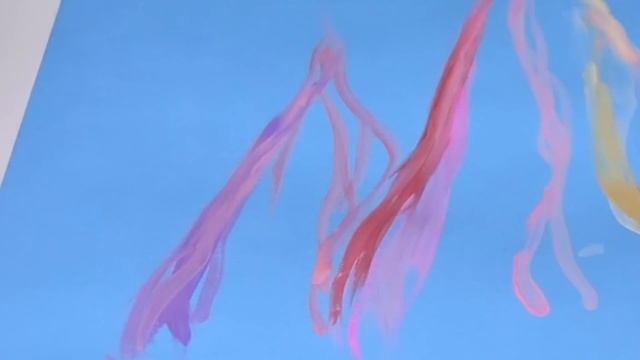 Abstract Painting with JELLY GOUACHE // Let's Create REVERSE COLORING BOOK Pages! смотреть онлайн