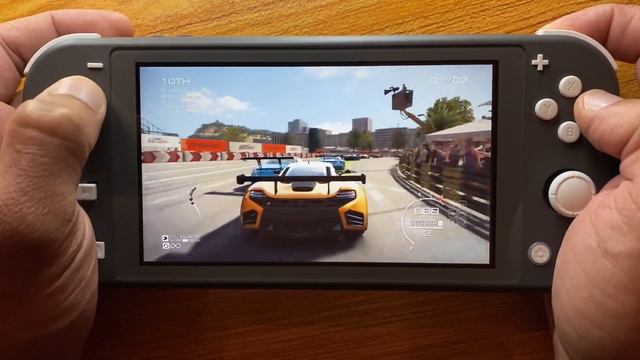 GRID Autosport Nintendo Switch Lite Gameplay смотреть онлайн